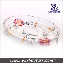 Lily Glass Plate (GB1728LB/PDS)